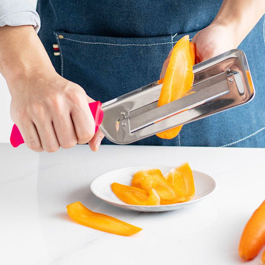 ⏳2025 New-Save 50%Stainless Steel Double-layer Slicer - Best Kitchen Gift