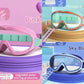 🏖️2025 New Arrival 66% OFF - Summer Essentials🏊‍HD children's large frame waterproof and anti-fog swimming goggles