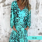 🔥Summer Sale 60% OFF👗Safari Chic Leopard Dress