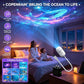 🌙 50% RABATT – Bærbar USB-projektor med bøybar hals – HD bildekvalitet – plug & play – 3 filmer – kompakt & lett