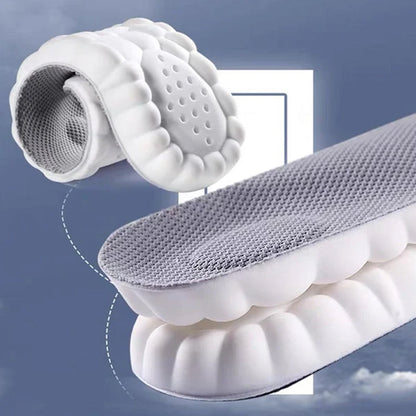 4D Massage Motion Shock Absorption Breathable Insoles