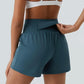✨️2025 Hot Sale 65% OFF🥰High Waisted 2-in-1 Yoga Shorts & Side Pockets