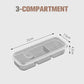 💥Reusable food container with compartments