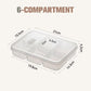 💥Reusable food container with compartments