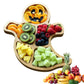 🎃👻2025 New Arrivals✨Halloween Ghost Shaped Bamboo Serving Tray