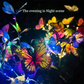 🦋Solcelledrevne utendørs sommerfugllys💐[Gratis sommerfugl-anheng med kjøp