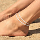 💜LAST DAY - BUY 1 GET 1 FREE💜Dainty Layered waterproof anklet✨