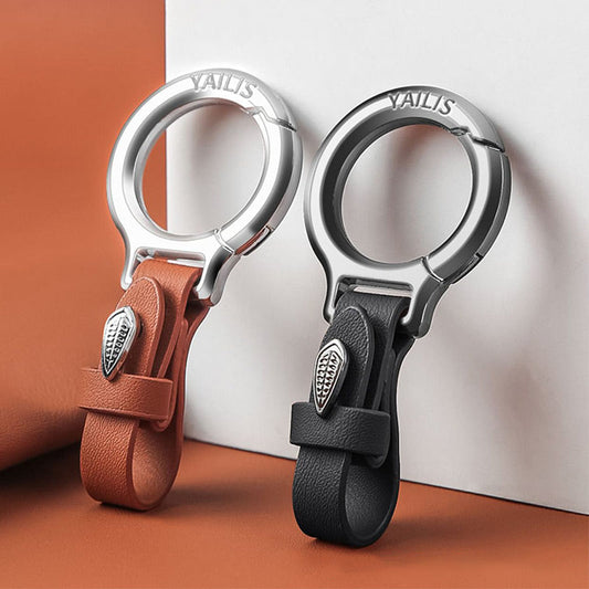 Leather Car Key Chain