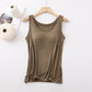 🎁Hot Sale 50% OFF👉Women's Classic Solid Colour Built-in Bra Tank Top🎉