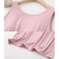 🎁Hot Sale 50% OFF👉Women's Classic Solid Colour Built-in Bra Tank Top🎉