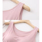 🎁Hot Sale 50% OFF👉Women's Classic Solid Colour Built-in Bra Tank Top🎉