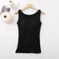 🎁Hot Sale 50% OFF👉Women's Classic Solid Colour Built-in Bra Tank Top🎉