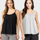 🎁Easter Hot Sale 50% OFF🌺Loose-fitting Tank Top With Built-in Bra
