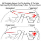 🔥2025 new hot sale🔥Mini Folding Car Baby Mirror Monitor