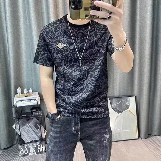 Men's Casual Short Sleeve Printed T-Shirt