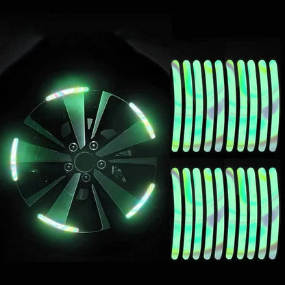 🔥Hot Sale-77% Off🔥Popular Fluorescent Car Wheel Hub Tag