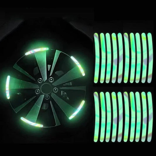 🔥Hot Sale-77% Off🔥Popular Fluorescent Car Wheel Hub Tag