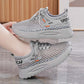 Women's Fashion Breathable Mesh Comfortable Walking Sneakers