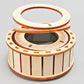 🔥Hot Sale-50% Off🔥Solar Powered Rotating Double Ring Wooden Puzzle Toy