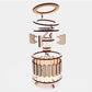 🔥Hot Sale-50% Off🔥Solar Powered Rotating Double Ring Wooden Puzzle Toy