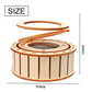 🔥Hot Sale-50% Off🔥Solar Powered Rotating Double Ring Wooden Puzzle Toy