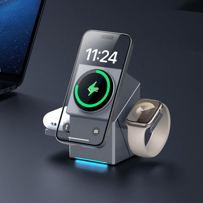 🔥Hot sale-56% Off🔥3-in-1 Foldable Magnetic Wireless Charging Station