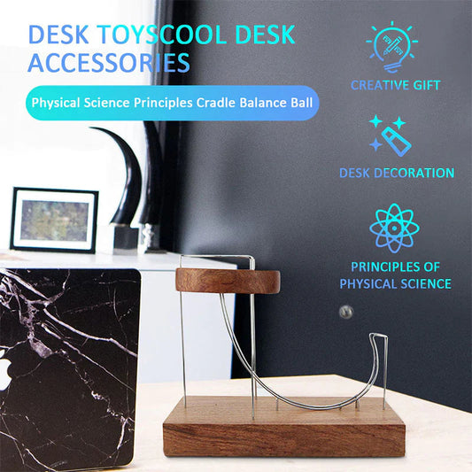 ✨Kinetic Art Perpetual Motion Marble Machine Ornament