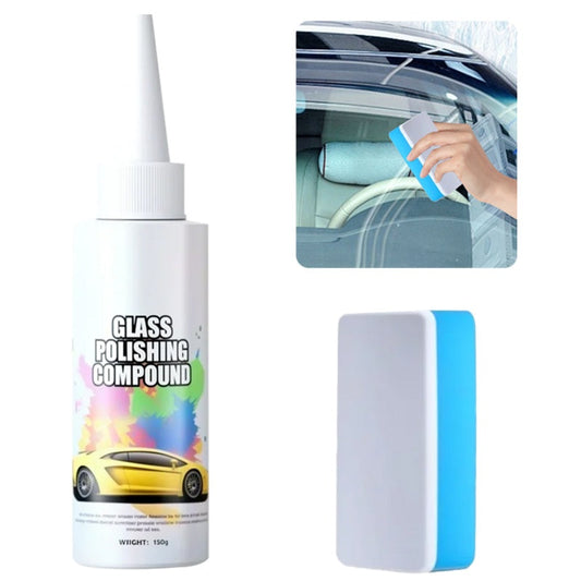 🔥Car Windshield Oil Film Cleaner & Polish