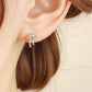 🎁Elegant Ballet Style Openwork Bow Stud Earrings
