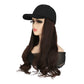🔥2-in-1 Curly Hair Baseball Cap Wig
