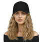 🔥2-in-1 Curly Hair Baseball Cap Wig