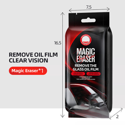 Magisk rengjøringssvamp for bilglass