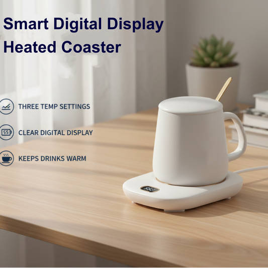 Smart digital display oppvarmet underlag