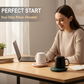 Smart digital display oppvarmet underlag