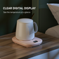 Smart digital display oppvarmet underlag