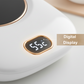 Smart digital display oppvarmet underlag