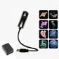 🌙 50% RABATT – Bærbar USB-projektor med bøybar hals – HD bildekvalitet – plug & play – 3 filmer – kompakt & lett
